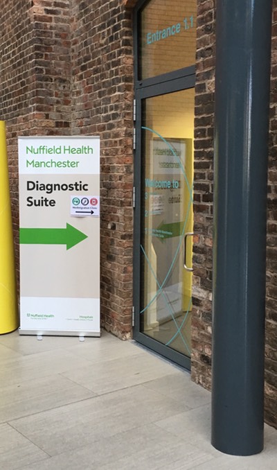 Nuffield entrance